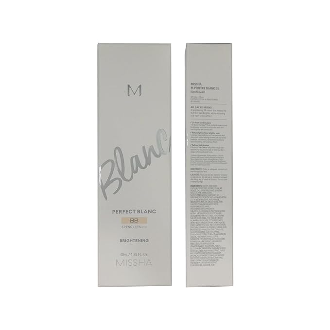 lightness & Brightening Makeup for MISSHA M Perfect Blanc BB Creams(1.35fl.oz.),No. 23 Sand