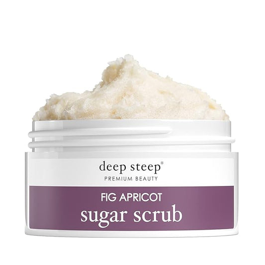 Deep Steep Sugar Scrub, 8oz (Fig Apricot)