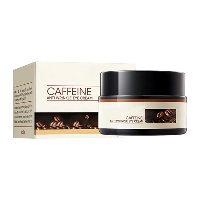 Retinol Caffeine Anti-Wrinkle Stay-Up Late Eye Cream, Retinol Caffeine Anti-Wrinkle Cream, Anti-Aging Eye Cream for Dark Circles & Puffiness (1PC)