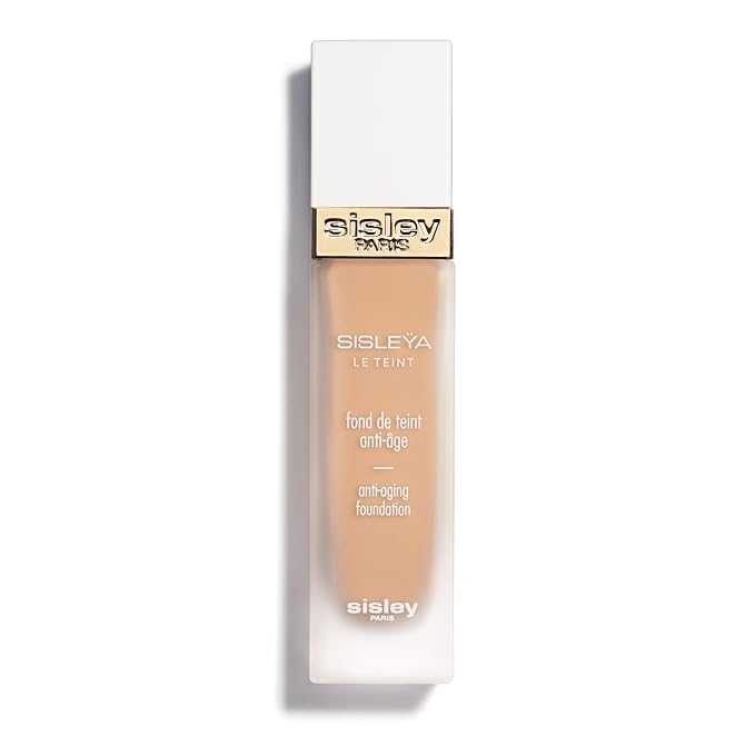 Sisley Paris Sisleya Le Teint, 3C1 Peach - 30 mL - Anti-Aging, Oil-Free Fluid Foundation for Radiance & Smoothing - All Skin Types - Non-Comedogenic