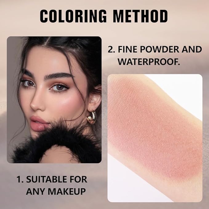 Matte Singe Eye Shadow Palette Makeup, Matte Nude Pink Monochrome Eyeshadow For Old Women, Mini Singe Pressed Pigmented Waterproof Sombras Para Ojos, Vegan, Talc, Paraben & Cruelty Free, 19