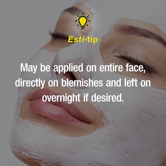 CONTROL CORRECTIVE Sulfur Calming Mask, 2 Oz - Soothes And Calms Inflamed Acne & Reduces Oily Skin, Absorbs Oil, Reduce Enlarged Pores, Cooling Relief