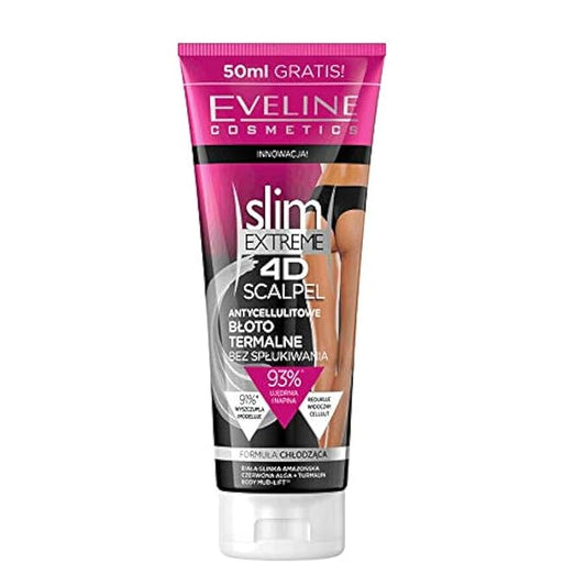 Slim Extreme 4D Scalpel Anti-Cellulite No Rinse Thermal Mud One Color One Size
