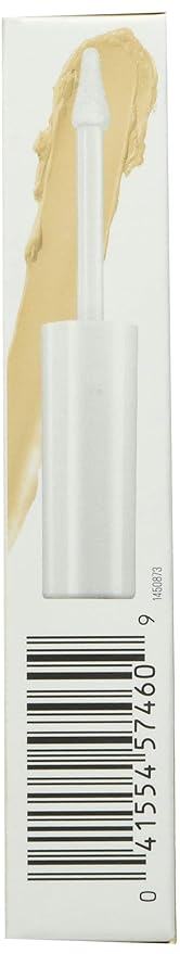 Maybelline New York Super Stay Full Coverage, Brightening, Long Lasting, Under Eye Concealer Liquid Makeup for up to 24H Wear, with Paddle Applicator, 15 Light, 0.23 Fl Oz