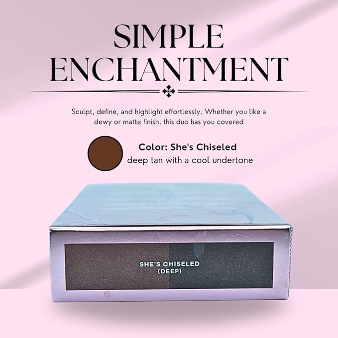 PATRICK TA Major Sculpt Crème Contour & Powder Bronzer Duo She's Chiseled