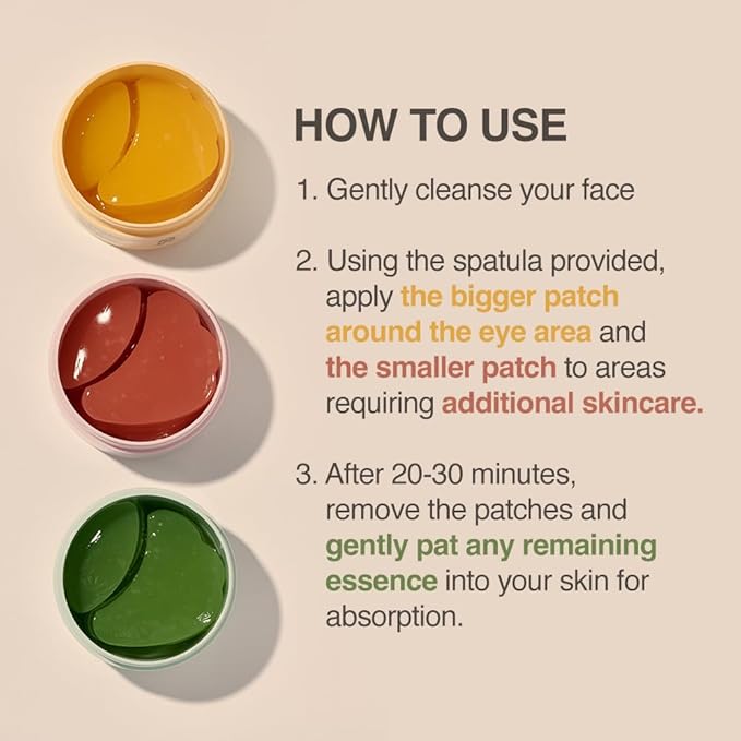 Avajar Melacontrol Daily Eye Patch | Korean Hydrogel Under Eye Mask for Puffy Eyes and Dark Circles | Anti-Wrinkle | Niacinamide, Hyaluronic Acid & Glutathione | 5P