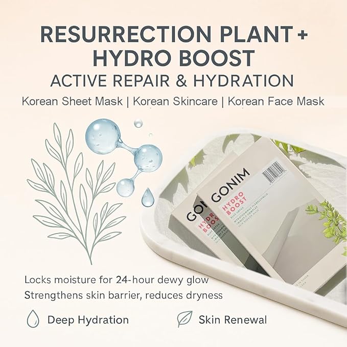 Face Mask Korean Skin Care with Hyaluronic Acid & Collagen Activation- Face Masks Skincare Hydration, Moisturizing Sheet Mask, Travel Essentials, Korean Face Mask 30ml x10 Sheets