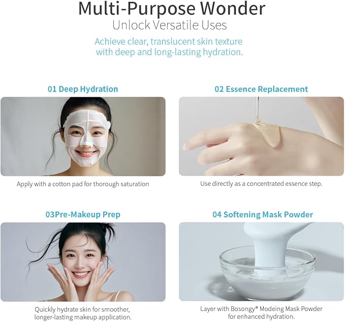 Hydro Moisture Essence Toner 500ml(16.9fl.oz.) – Deep Nourishing Facial Toner for Dry & Sensitive Skin, Infused with Hyaluronic Acid, Panthenol & Ceramide | Korean Skincare