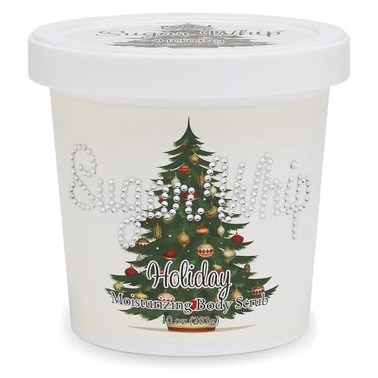 Primal Elements Sugar Whip, Exfoliating Sugar Scrub, Body Cleanser and Moisturizer - Holiday, 10 oz Package
