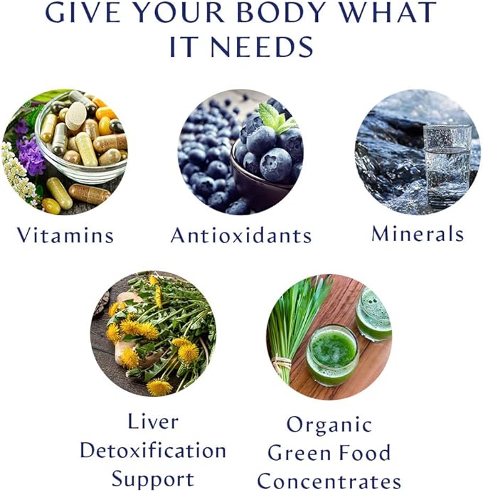 BodyHealth Multi Complete (120 Ct) Daily Multivitamin for Men and Women with Whole Foods, Minerals, Antioxidants, Organic Green Food Concentrates, and Liver Detox Extracts, Vegan and Non GMO