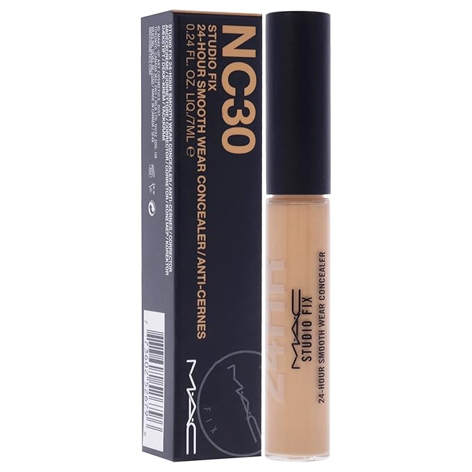 MAC Studio Fix 24 Hour Smooth Wear Concealer - NC30 Concealer Women 0.24 oz