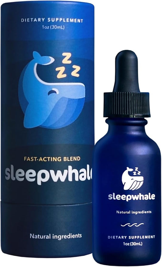Nighttime Sleep Support for Peaceful Night Sleep - Gluten-Free, No Sugar, Non-GMO, Vegan, Keto-Friendly - 1 fl oz