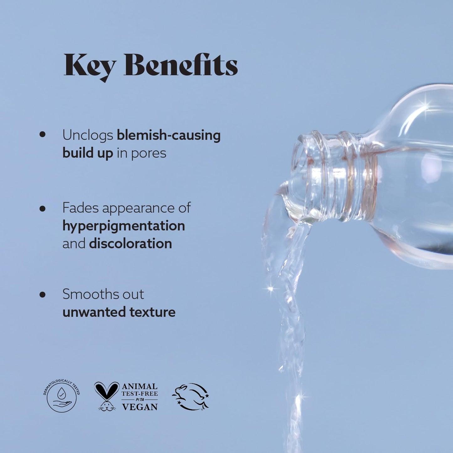 LUMA & LEAF Clearing Facial Toner 4 Oz - Natural Toner with Willow Bark, Salicylic Acid, Niacinamide, Marshmallow Root - Deep Nourishing Skin Toner for Blemish and Acne-Prone Skin