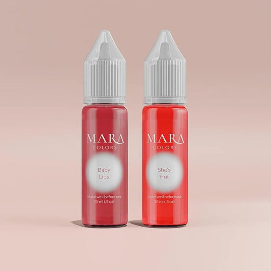 Mara Pro Neutral Lips Pigments Set