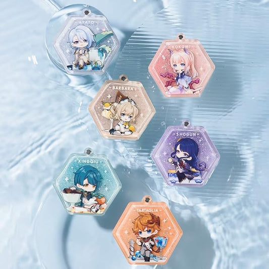 Sweet Summer Series Glitter Compact Makeup Mirror - Raiden Shogun