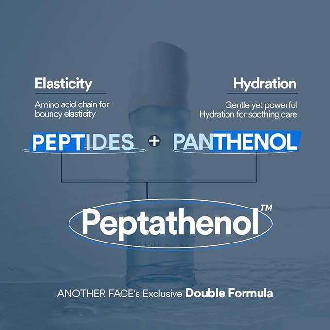 Another FACE PEPTATHENOL™ Aqua Balance Toner 4.05 Fl. Oz, Daily Moisturizer for Dry Skin, Exfoliating for Smooth Skin, Sebum Control, Non-Irritation for Sensitive Skin, Vegan, Korean Skin Care