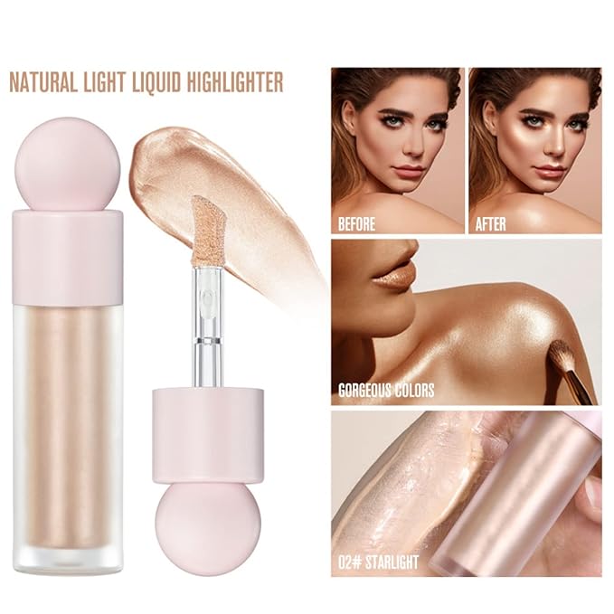 Liquid Blush, Matte Liquid Cream Makeup Dual Use for Cheeks and Lips, Long-Lasting, Smudge Proof, Moisturizing Face Blush Stick for Cheek, Pink Lip gloss for Girl