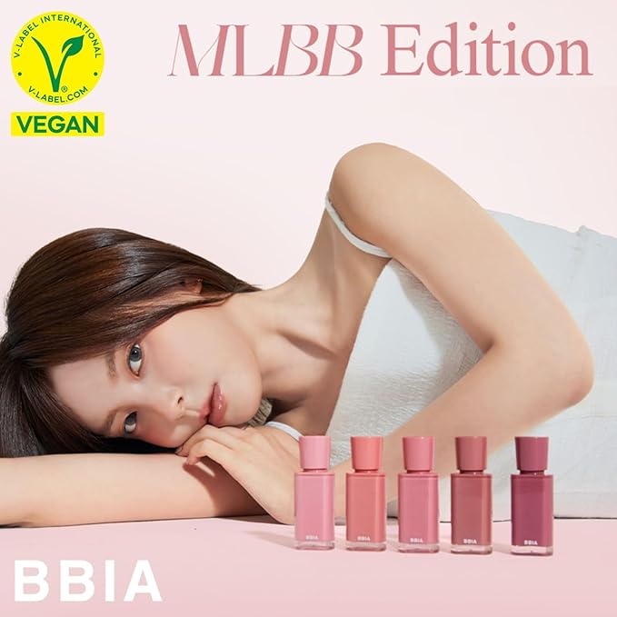 BBIA Glow Lip Tint MLBB Edition 5 Colors (#14~#18) Bundle Set