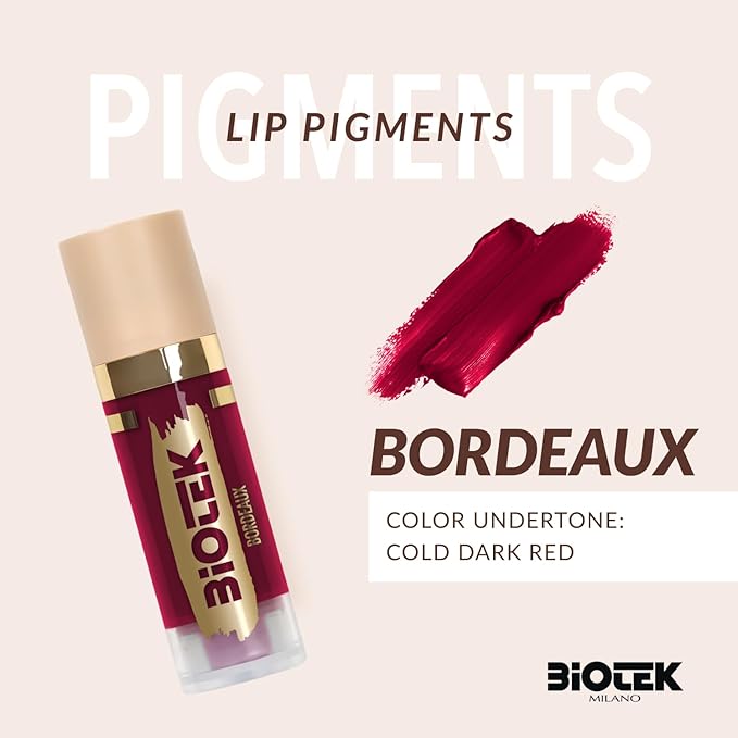 Biotek Lip Pigment for Permanent Makeup - Bordeaux Color for Lip - Made in Italy - Bordeaux 0,61 fl.oz.