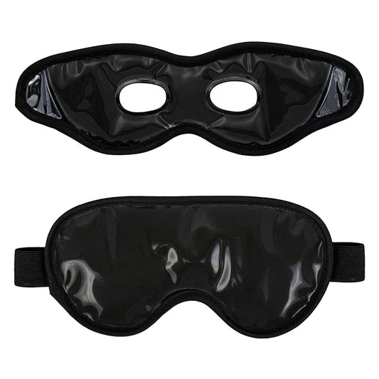 2 PCS Cooling Gel Eye Mask Reusable Cold Eye Mask, Frozen Eye Mask Ice Eye Compress Ice Pack, No Freeze, Cool Relaxation, Comfort Snug Fit, Eye Cover Ice Mask with Mineral Mud for Office, Home