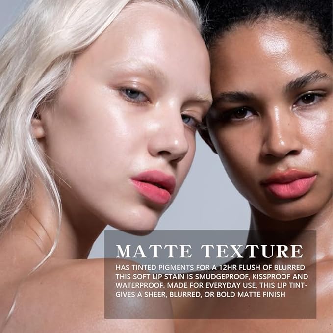 6-Color Velvet Matte Lipstick Balm-in-Pencil for Lips Makeup, Ultra Hydrating, Long-Lasting High lmpact Color Soft Finish, Waterproof Moisturized Lips