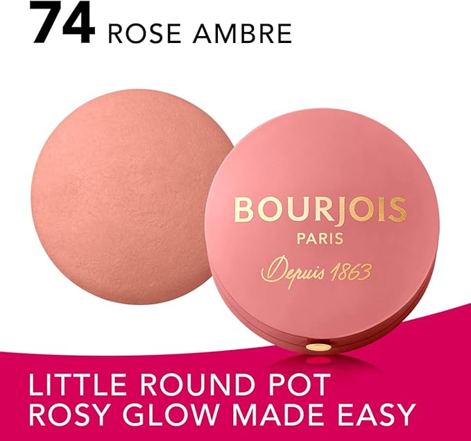 Bourjois Blush # 74 Rose Amber - Women