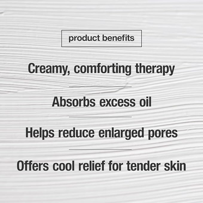 CONTROL CORRECTIVE Sulfur Calming Mask, 2 Oz - Soothes And Calms Inflamed Acne & Reduces Oily Skin, Absorbs Oil, Reduce Enlarged Pores, Cooling Relief