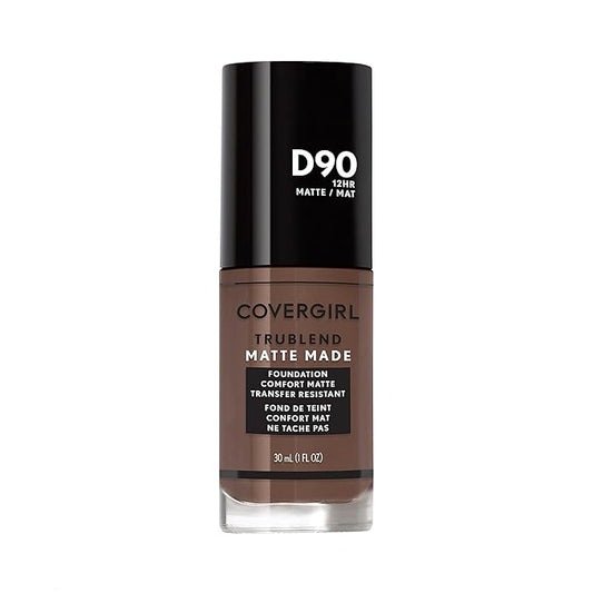 Covergirl Trublend Matte Made Liquid Foundation, D90 Espresso, 1.014 Fl Oz