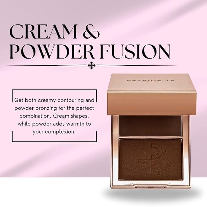 PATRICK TA Major Sculpt Crème Contour & Powder Bronzer Duo She's Chiseled