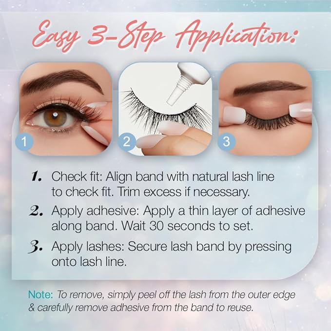 Ardell Winks Dare to Dazzle False Eyelashes - 222 Lash Set with Customizable Rhinestones & Glitter, DIY Glam Lashes for Party & Special Events