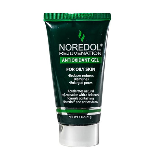 Rejuvenation Antioxidant Gel – Hydrating Gel Face Moisturizer for Women, Men, Clear, Non-Greasy, Fragrance Free, Mattifying Moisturizer for Oily Skin 1 oz.