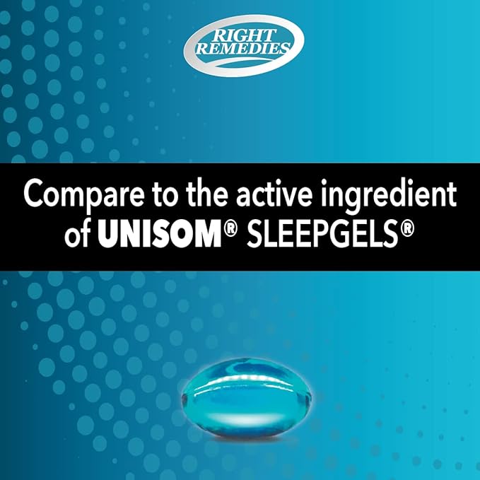 Nighttime Sleep Aid Softgels, (275 softgels), Diphenhydramine HCI 50 mg, Fall Asleep Fast, Supports Deeper, Restful Sleep
