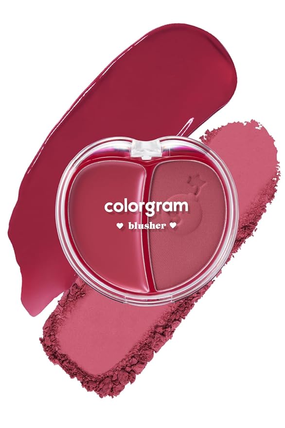 COLORGRAM TINTIN DORY DUO BLUSHER 05 RED HEART DUO