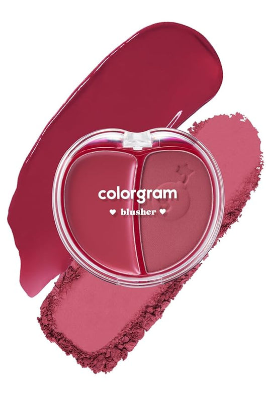 COLORGRAM TINTIN DORY DUO BLUSHER 05 RED HEART DUO