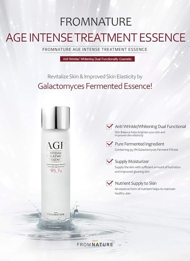 [FROM NATURE] AGE Intense Treatment Essence (150ml 5.07 oz) Wrinkle Repairing & Whitening