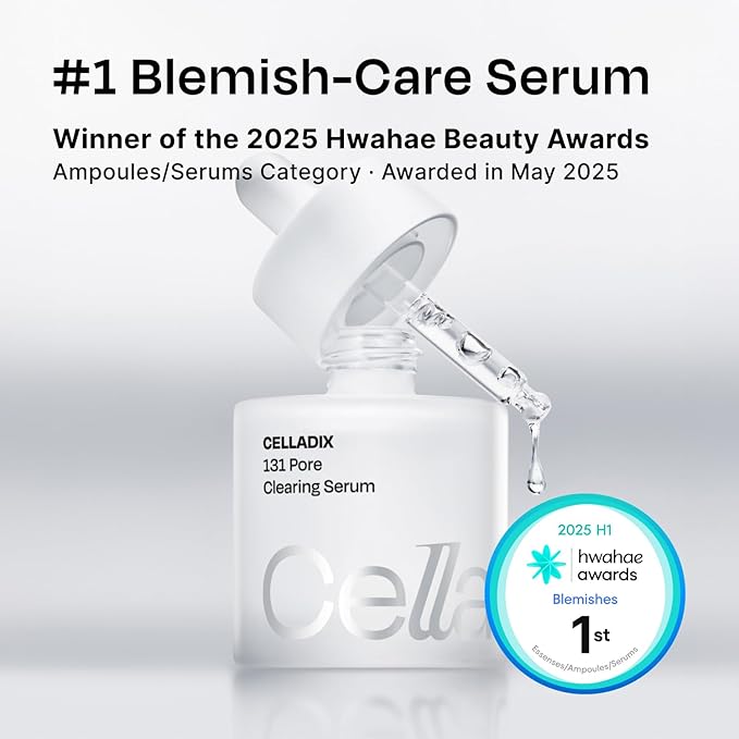 Sebum Rebalancing Rx 131 Ampoule | Pore Clearing Serum | Tighten Enlarged Pores | Repair Skin Barrier | Rapid Soothing for Daily Use | Oily & Combination Skin| 1.01 Fl Oz