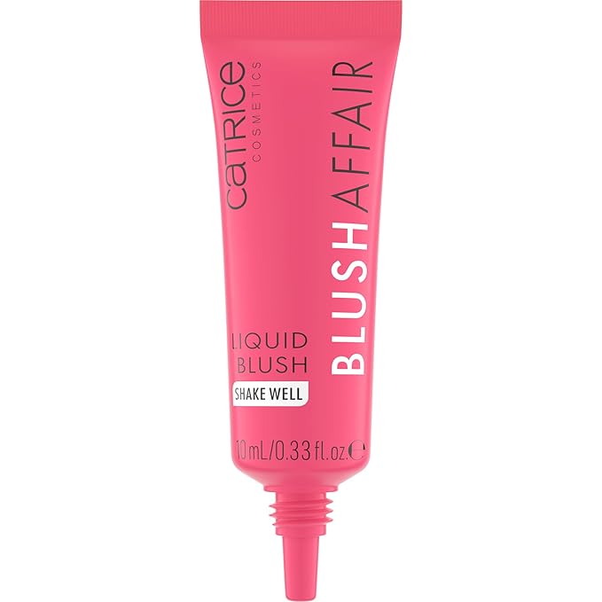 Catrice | Blush Affair Liquid Blush | Long-Lasting & Lightweight Multi-Use Make Up for Cheeks & Lips | Vegan & Cruelty Free | Without Parabens, Gluten, & Preservatives (10 | Pink Feelings)