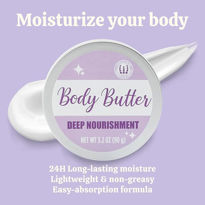 BODY & EARTH Self Care Gifts for Women, Birthday Gifts 6pcs Gift Basket, Spa Bath Sets for Women, Mothers Gifts for Mom