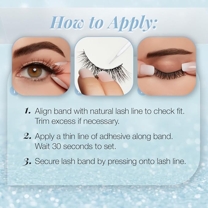 Ardell Light As Air 522 Lashes 2 Pairs + 1 gram DUO Pipette