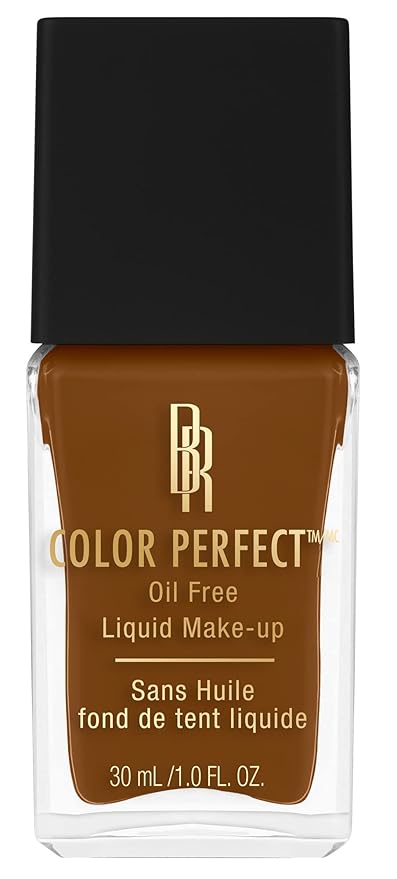 Black Radiance Color Perfect Liquid Full Coverage Foundation Makeup, Toffee, 1 Ounce (Pack of 2)