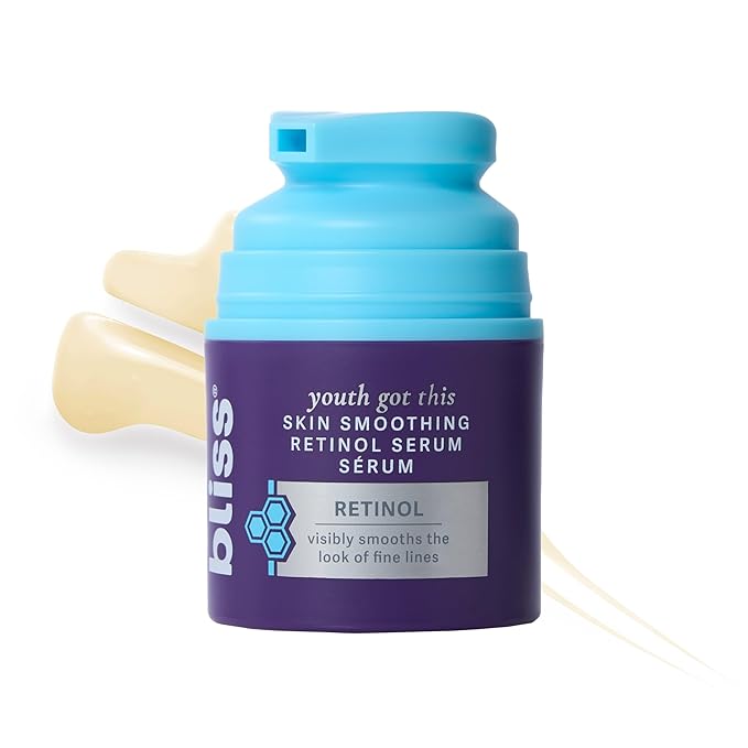 Bliss Youth Got This Retinol Serum | Advanced Anti-Aging Formula | Reduces Fine Lines & Wrinkles | Dermatologist-Tested | Clinically Proven Results | Fragrance-Free & Vegan | 0.67 Fl Oz |
