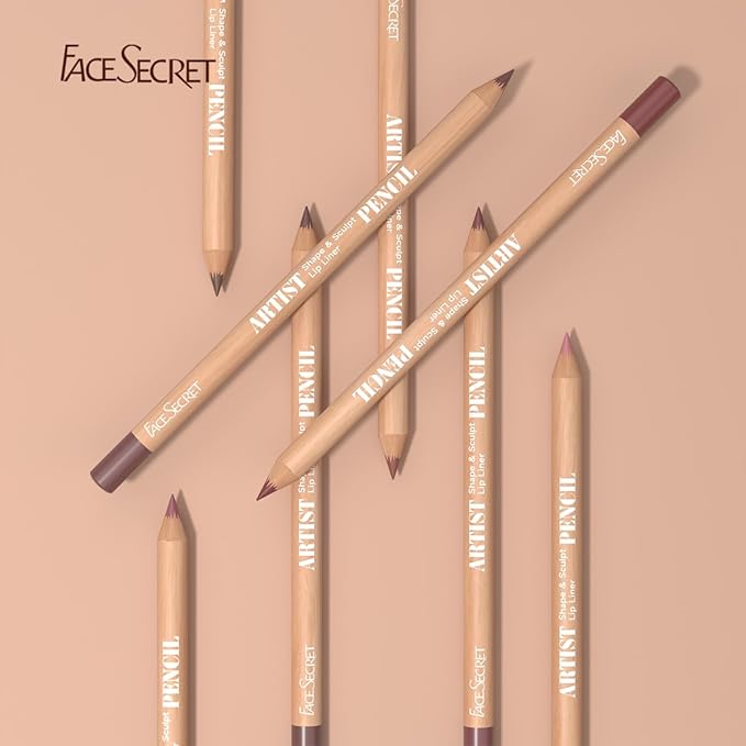 8pcs Nude Lip Liner Makeup Set - Waterproof & Smudge-Proof Matte Pencil, Long-Lasting & Durable, Smooth & Easy Glide, Non-Smudge, Contouring, Filling & Layering (Set 1, 8 Count (Pack of 1))