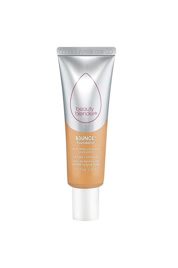 Beautyblender Bounce Liquid Whip Long Wear Foundation, Full Coverage Natural Matte Makeup Foundation, Oil Free 24 Hour Wear, 4.00 N/O Tan Ginger Version 2.0