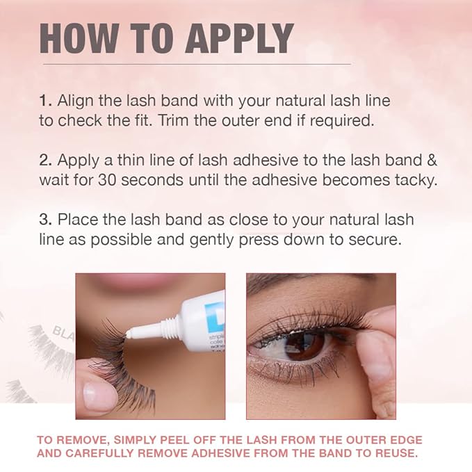 Ardell Demi Wispies False Eyelashes, Black - Full Volume Demi Wispies, Reusable Strip Lashes for Eye Make-up Enhancement, 2 Pack