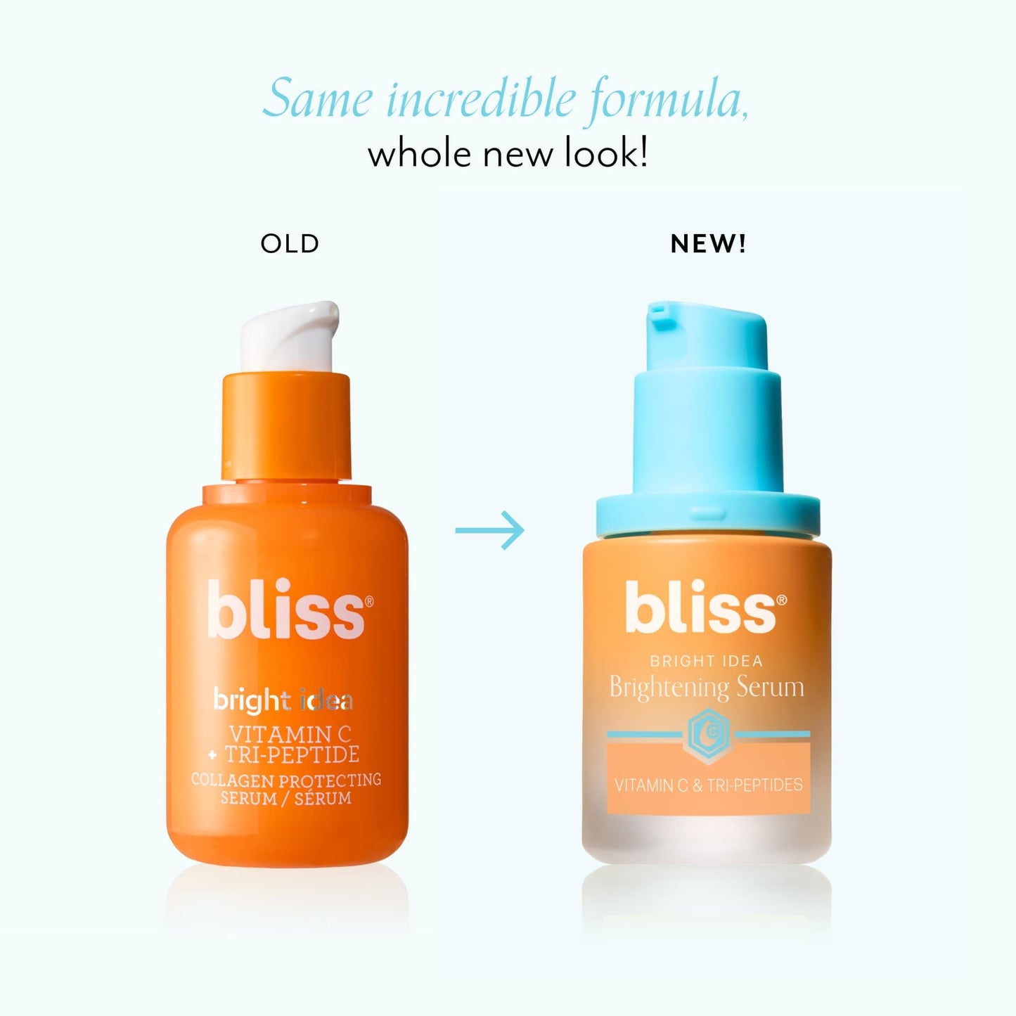 Bliss Vitamin C + Tri-Peptide Bright Idea Serum – 15% Brightening + Barrier Boost Complex for Radiant, Firm Skin – Anti-Aging Face Serum Boosts Collagen & Elasticity - 1 fl oz