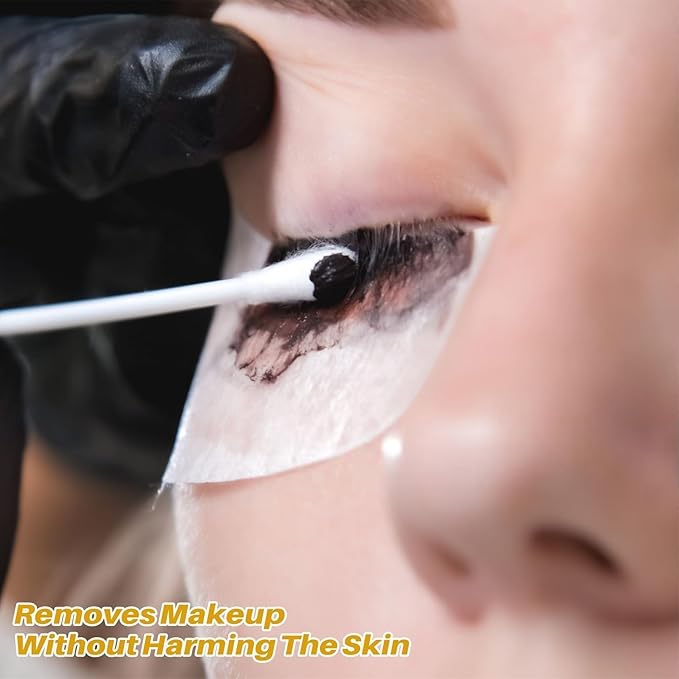 50 Pairs Hydrogel Eye Gel Pads - Eye Pads Lash Extensions Supplies Natural Hydrogel Eyes Patch Lash Tech Makeup Artist Beauty Professionals Must Haves Under Eye Patches Kit