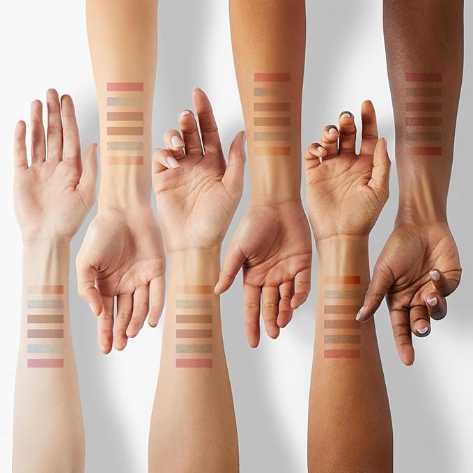 MilleFee Painting Eyeshadow Palette (06 Water Lilies), Eyeshadow Palette, Cool Deep, Cruelty-Free