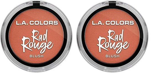 L.A. COLORS Rad Rouge Blush, Like Totally CBL730 (Pack of 2)