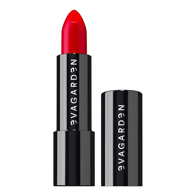 Classy Lipstick - Formulated with Natural Oils - Envelopes Your Skin with Satin Effect - Light, Pigmented Blend Gives Full Coverage and Chic Finish Instantly - 612 Flame Scarlet - 0.1 oz