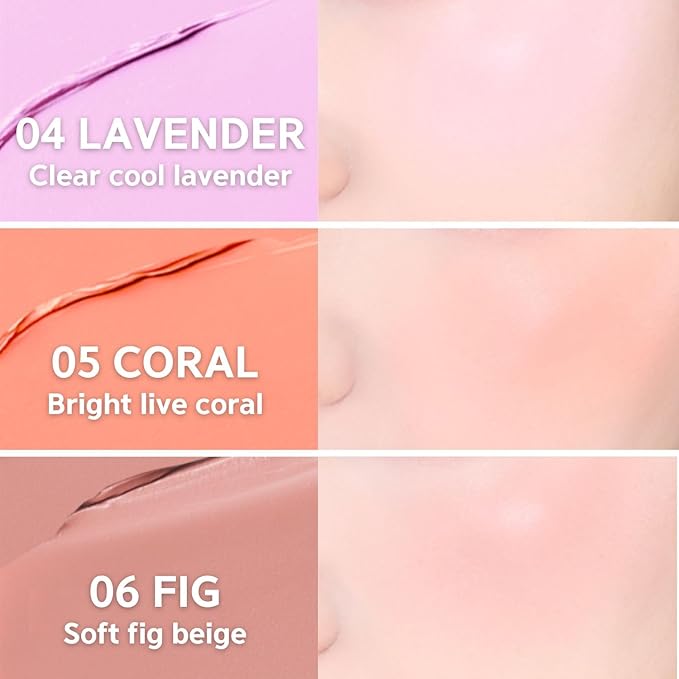 BBIA Ready To Wear Downy Cheek Cream Blush 8 Color - Creamy Blendable & Buildable Blush Dewy Texture & Matte Finish High Pigment Longlasting Lightweight Natural Face Makeup, 0.10oz (08 DOWNY ROSY)